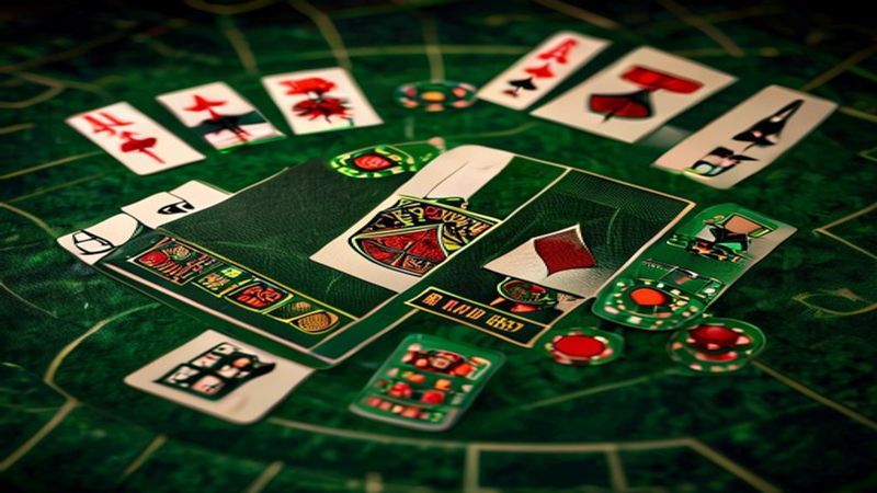 Minh họa bảng chiến thuật blackjack cơ bản